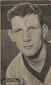 Wolves Legend - 60's - Dave Woodfield  - hand signed picture for sale on Ebay