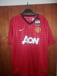Manchester United  Nike Large Signed Shirt No CoA for sale on Ebay