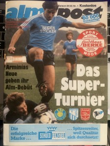 Preseason Arsenal Tournament Friendly Pre-season Programme 1984/85 Bielefeld for sale on Ebay
