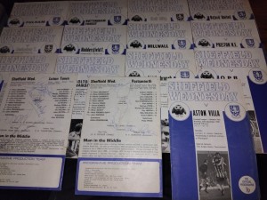X15 Sheffield Wednesday Signed Programmes 1972 3 Good Condition for sale on Ebay