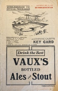 Middlesbrough v Huddersfield Town Div 1 1949/50 for sale on Ebay