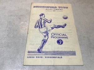 Huddersfield v Arsenal 1951/52 Division 1 - 15th December 1951 for sale on Ebay