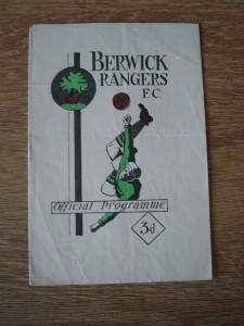 1951/52 BERWICK RANGERS v STIRLING ALBION for sale on Ebay