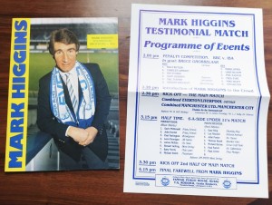 Mark Higgins Testimonial Brochure  for sale on Ebay