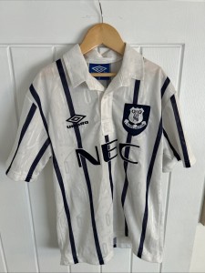 Everton Kids 93/94 Away Football Shirt Vintage Retro for sale on Ebay