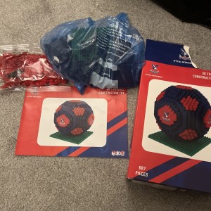 Crystal Palace - 3D Construction Toy Football - £20 RRP for sale on Ebay