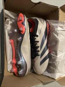 Men’s Size 9 Adidas Predator Pro FG Gold/Black/Red Football Boots New In Box for sale on Ebay