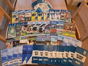 TOTTENHAM SPURS 51 HOME PROGRAMMES FROM 1970 - 1985 for sale on Ebay