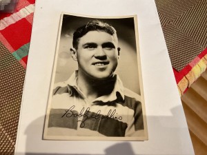 Vintage Evening Citizen Autograph Club Card - Football - Bobby Collins - Celtic for sale on Ebay