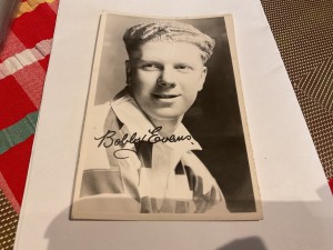 Vintage Evening Citizen Autograph Club Card - Football - Bobby Evans - Celtic for sale on Ebay