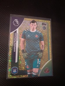 Topps Premier League 25/26 Sunderland Anthony Patterson Rookie Card #060/299 for sale on Ebay