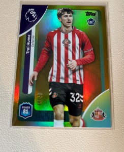Trai Hume Rookie Card Numbered 14/50, 2025/26 Topps Premier League,Sunderland for sale on Ebay