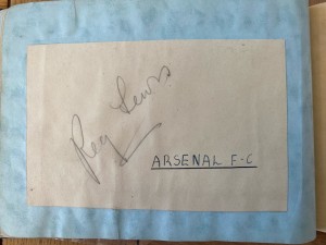 Reg Lewis Arsenal 1950 FA Cup Signed for sale on Ebay