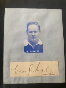 George Male Arsenal 1930s Signed for sale on Ebay