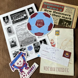 WEST HAM UTD Memorabilia Bundle – 1945 Poster, 1988 Newspaper + more JUST £1 p&p for sale on Ebay