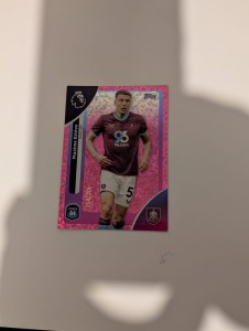 Topps Premier League 2026 Maxime Esteve Burnley Numbered Error 53 And 54/399 for sale on Ebay