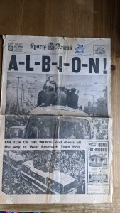 West Bromwich Albion v Everton 1968 FA Cup Final Sports Argus Souvenir for sale on Ebay