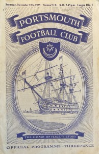 Portsmouth v Preston North End Div 1 1955/56 for sale on Ebay