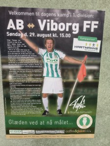 Akademisk Boldklub Gladsaxe Football Programme. AB v Viborg FF for sale on Ebay