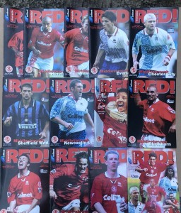 COLLECTION OF MIDDLESBROUGH FC FOOTBALL PROGRAMMES for sale on Ebay