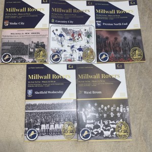 5 Millwall Home Programmes All This Season 2025/26 for sale on Ebay