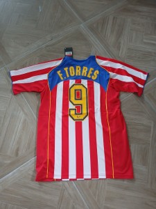 retro fernando torres atletico madrid spiderman shirt for sale on Ebay