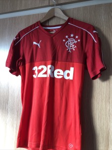 Glasgow Rangers (19) Puma Football Shirt (Adult Small) 32Red Away 2017-18 for sale on Ebay