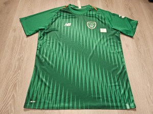 Mens New Balance Ireland training football shirt 18/19 Size XXL 2XL for sale on Ebay