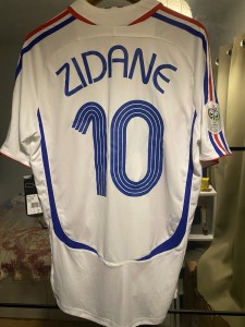BNWT AUTHENTIC France 2006 World Cup Away Football Shirt. Zidane 10. Size Large for sale on Ebay