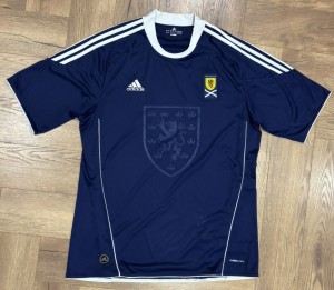 Scotland Adidas 2010/2011 Home Shirt - Size Adult Extra Large 21inch P2P for sale on Ebay