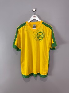 BRAZIL 2003 T90 TRAINING SHIRT  (size L)  NIKE ORIGINAL VINTAGE FOOTBALL SHIRT for sale on Ebay