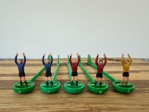 Subbuteo Heavyweight Goalkeepers - Small Job Lot in Great Condition for sale on Ebay