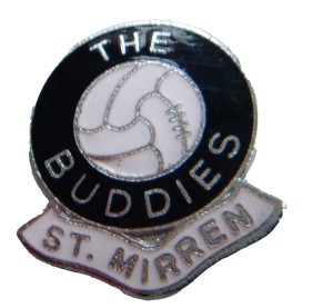 St Mirren THE BUDDIES Football Club GOMM ball enamel badge for sale on Ebay