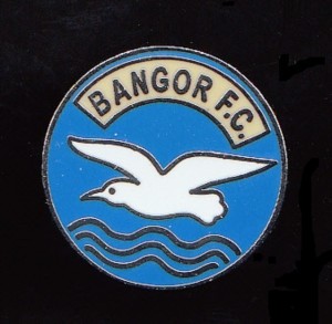 BANGOR FC  Northern Ireland - Enamel Football pin badge for sale on Ebay