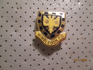 Football Club WIMBLEDON  badge # 7 for sale on Ebay