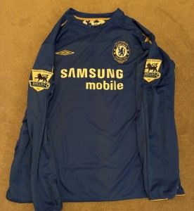 Chelsea FC 2005/06 Centenary Home Shirt Long Sleeve Jersey Drogba 15 Size 3XL for sale on Ebay