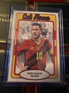 Futera BOOKEND 01/05 Cult Heroes EDEN HAZARD Card Belgium,  Chelsea, Real Madrid for sale on Ebay