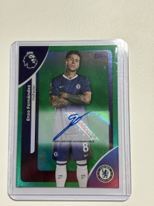 Topps Premier League 2025/26 Enzo Fernandez Auto /99 Chelsea for sale on Ebay