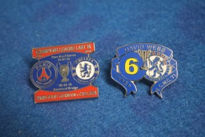 (349) CHELSEA FOOTBALL CLUB  2 ASSORTED CHELSEA METAL PIN BADGES for sale on Ebay