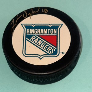 TIM BERGLUND Signed Binghamton RANGERS Puck Beckett (BAS) for sale on Ebay
