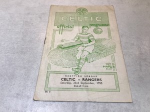 Celtic v Glasgow Rangers 1950/51 Scottish League - 23rd September 1950 for sale on Ebay