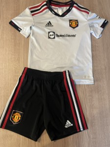 Boys Adidas Man United Manchester United  Football Shirt and Shorts Kit age 5-6 for sale on Ebay
