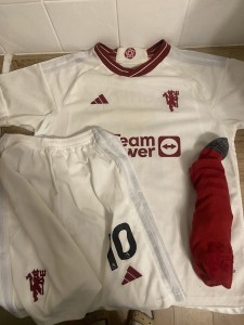 Manchester United Kids Football Kit for sale on Ebay