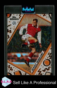 DENNIS BERGKAMP 3/5 TOPPS DECADES 2024 SILKY SKILLS UCL ARSENAL FC ENGLISH for sale on Ebay