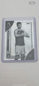 Kai Havertz 18/75 Topps Premier League 2026 Arsenal Black And White Sparkle for sale on Ebay