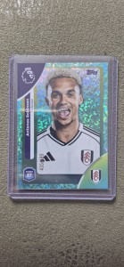 Topps Premier League 2026 Aqua Numbered Parallel /499 Antonee Robinson Fulham for sale on Ebay