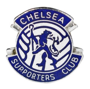Vintage Old 'Reeves' Chelsea Football Club Supporters Club Enamel Brooch Badge for sale on Ebay