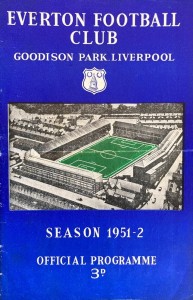 Everton v Leeds United Div 2 1951/52 for sale on Ebay