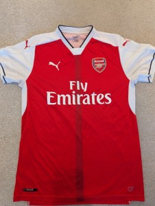 Arsenal Home Shirt 16/17 Large Original Excellent Condition for sale on Ebay