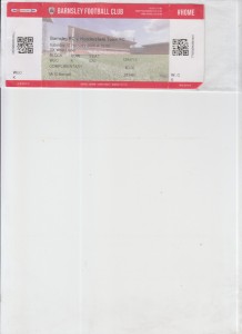 15  2  25  Barnsley  v  Huddersfield.          match  ticket for sale on Ebay
